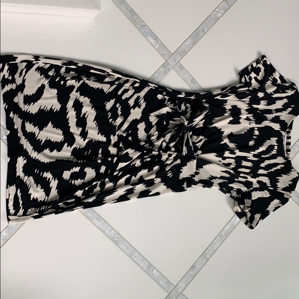 DVF faux wrap dress
